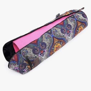 BRAND NEW PAISLEY YOGA MAT BAG